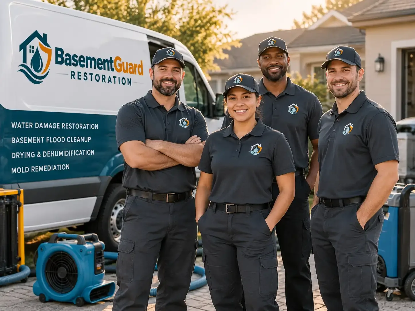 Basement Water Damage Restoration company in Runge, TX